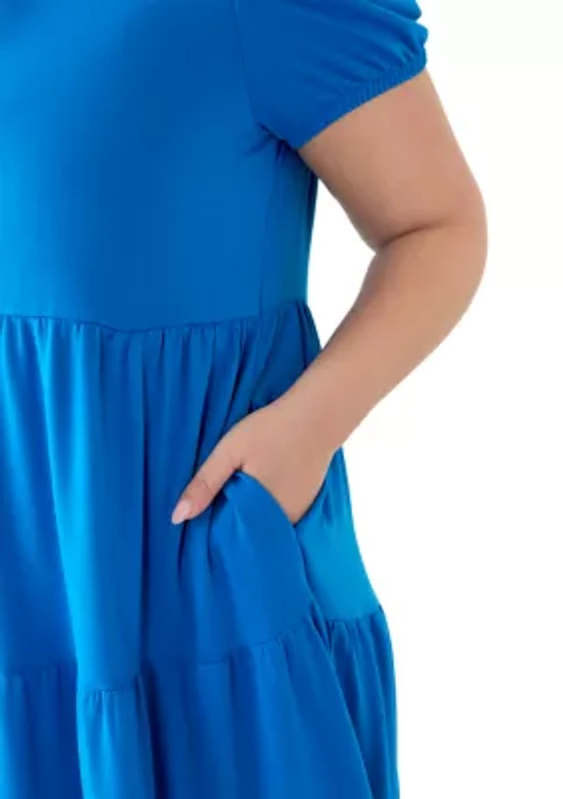 Plus Baby Terry Dress