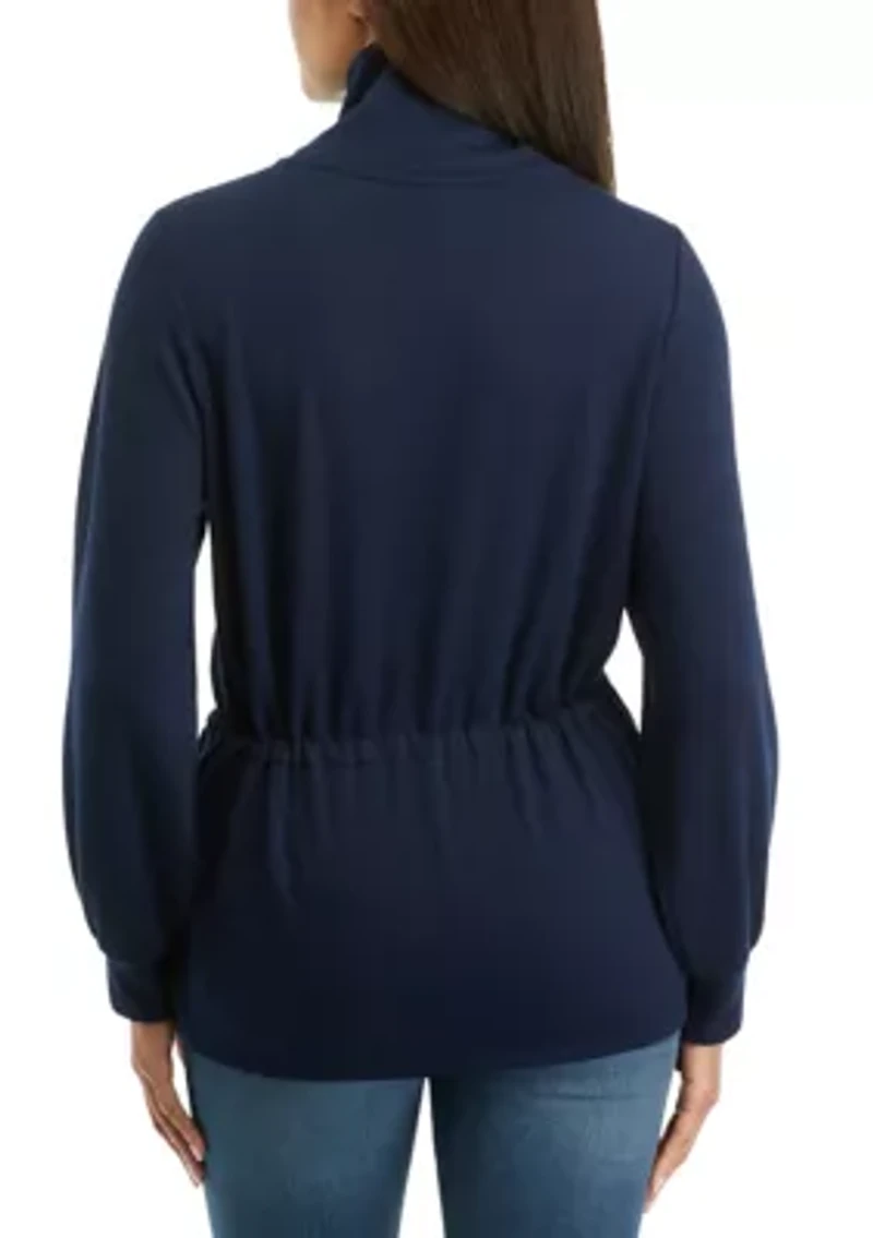 Women's Funnel Neck Sweatshirt