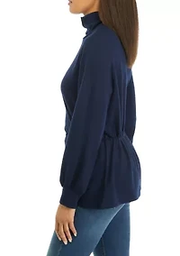 Women's Funnel Neck Sweatshirt