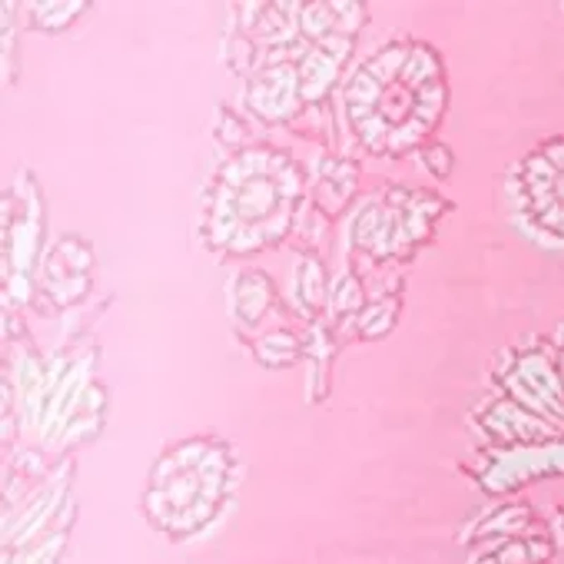 Plus Long Sleeve Printed Top