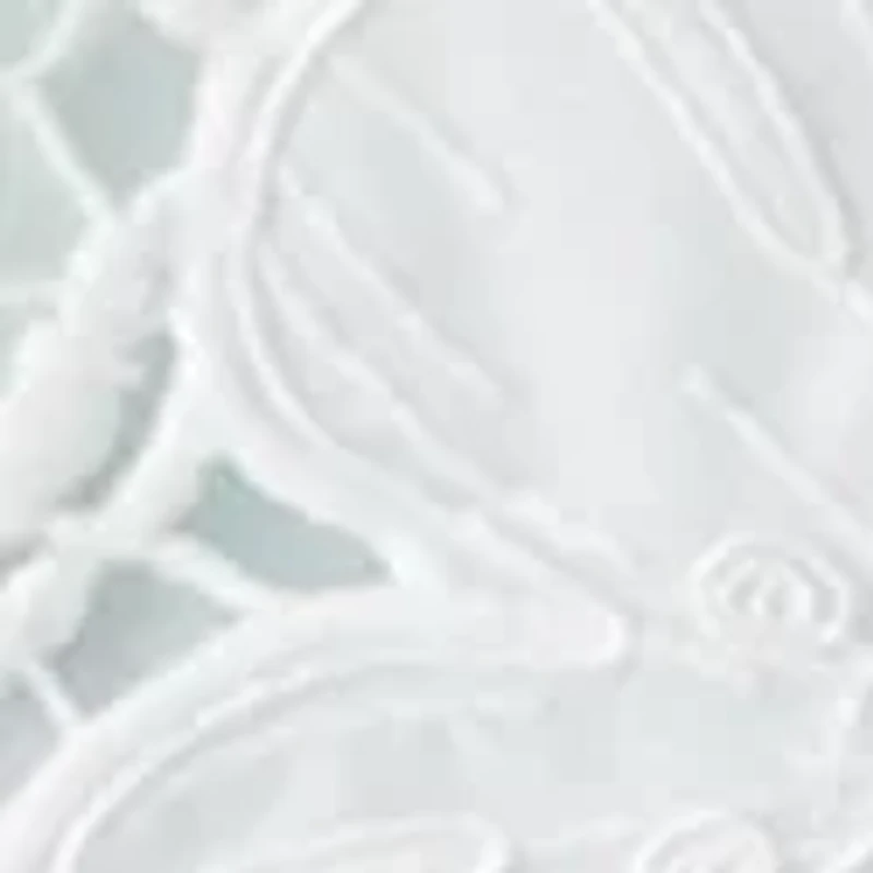 Petite Sleeveless 3D Floral Top with Bow Back Tie