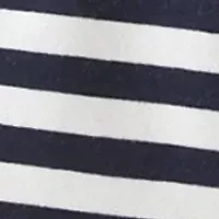 Women's Striped Zip Pullover