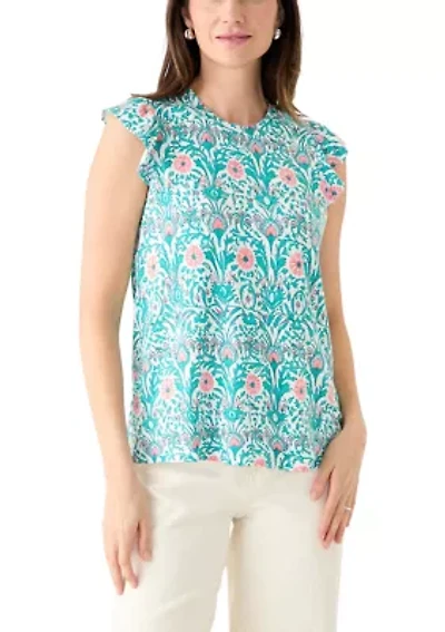 Women's Ruffle Sleeve T-Shirt