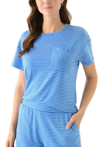 Women's Stripe Pocket T-Shirt