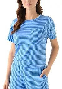 Women's Stripe Pocket T-Shirt