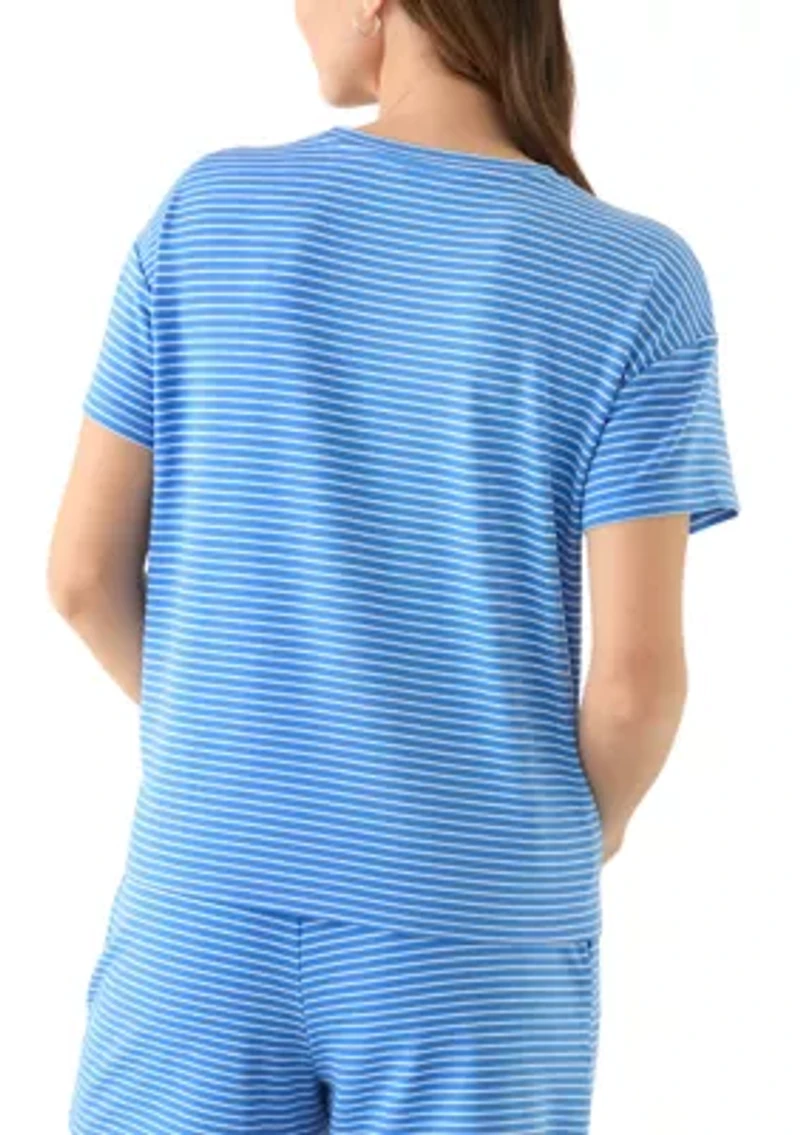 Women's Stripe Pocket T-Shirt