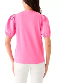 Women's Puff Sleeve Top