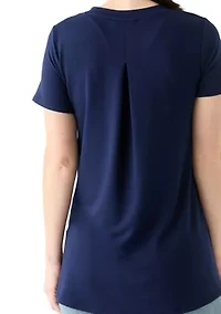 Women's Solid Baby Terry T-Shirt