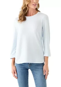 Women's 3/4 Baby Terry Top