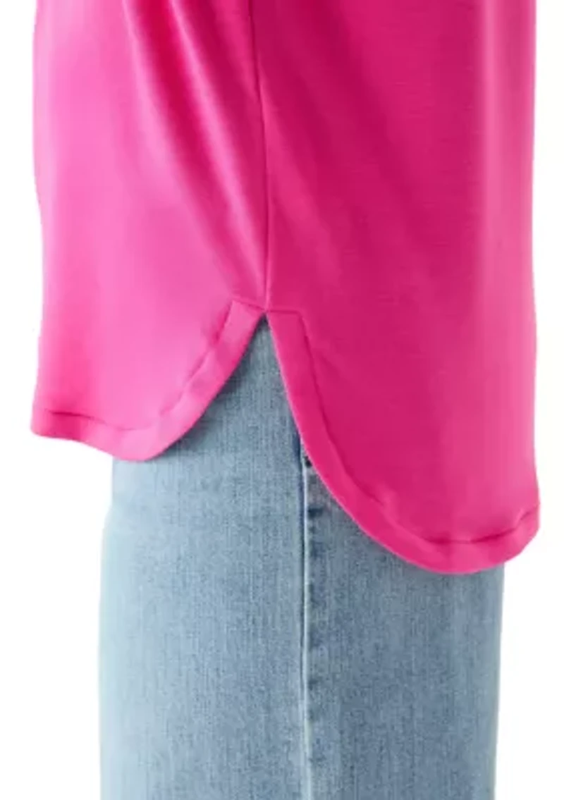 Women's 3/4 Baby Terry Top