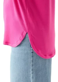 Women's 3/4 Baby Terry Top