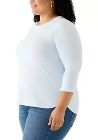 Plus Baby Terry T-Shirt