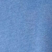 Petite Long Sleeve Scallop Hem Sweatshirt