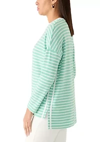 Women's Oversized Striped Top