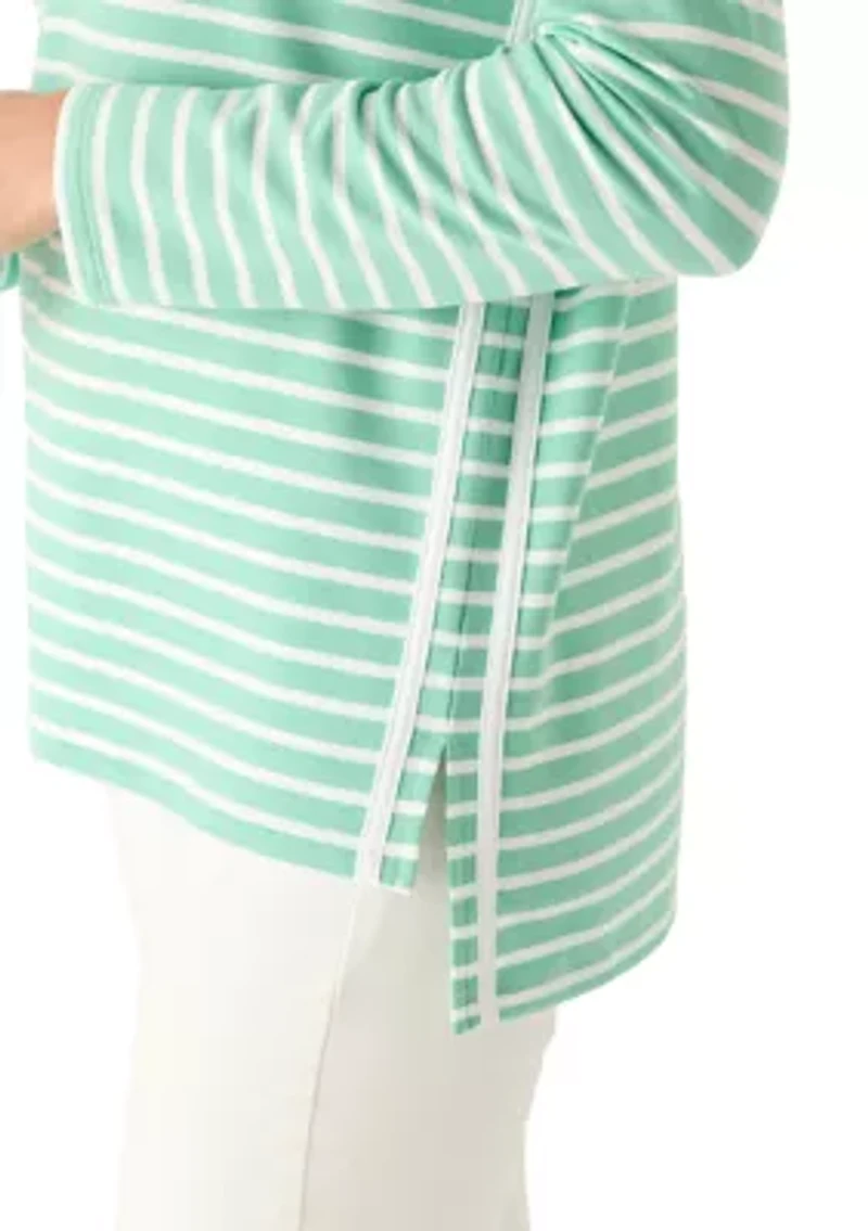 Women's Oversized Striped Top
