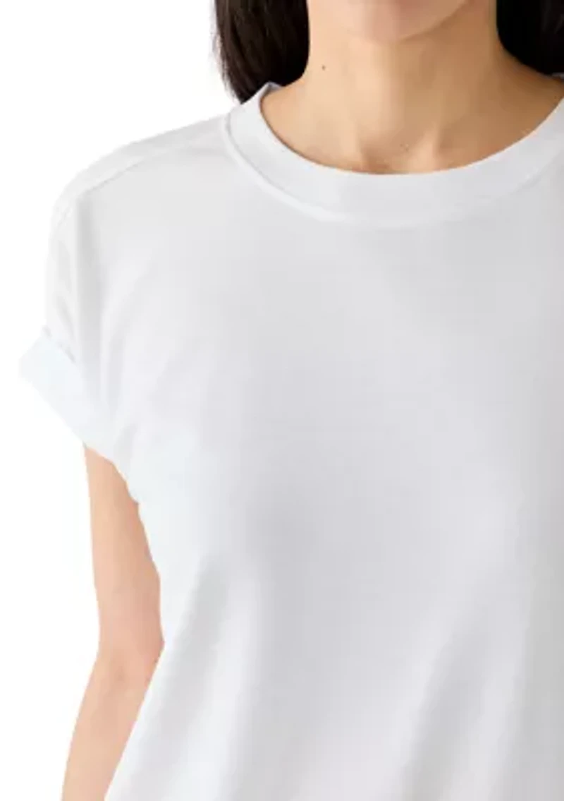 Petite Short Sleeve Berry T-Shirt