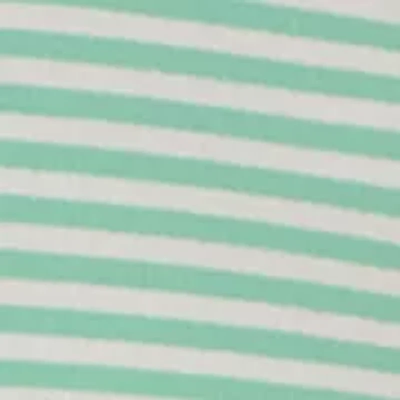 Petite 3/4 Sleeve Smile Hem Top