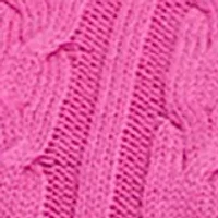 Women's Drop Shoulder  Cable Knit Sweater