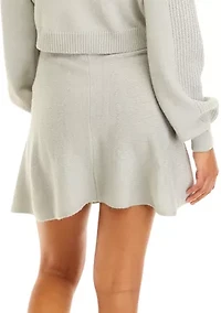 Juniors' Sweater Skirt