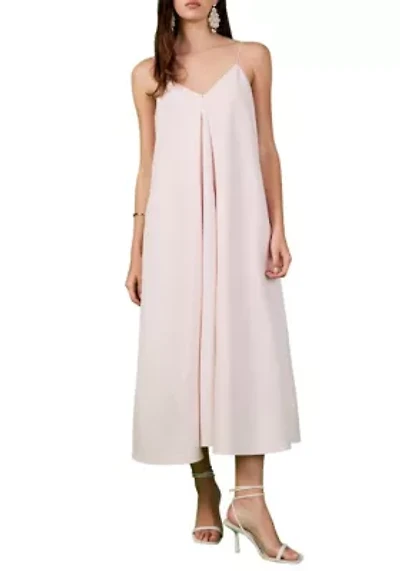 Godet Voluminous Midi Dress