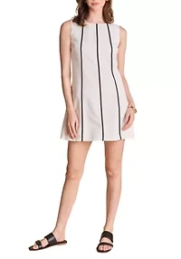 Linen Binded Mini Dress