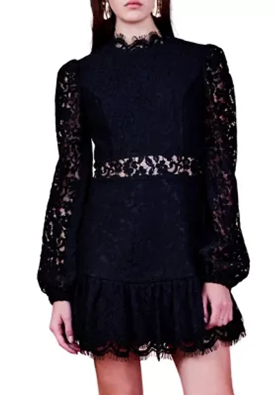 Laced Cutout Mini Dress