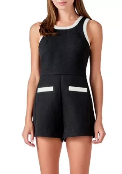 Contrast Romper