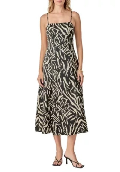 Animal Print Midi Dress