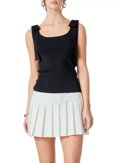 Bow Strap Tank Top