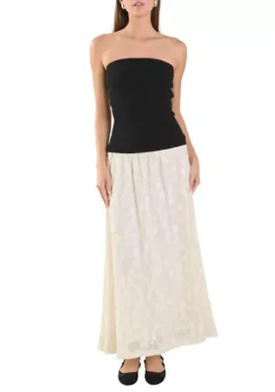 Strapless Knit Top