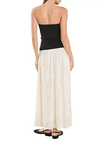 Strapless Knit Top