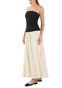 Strapless Knit Top