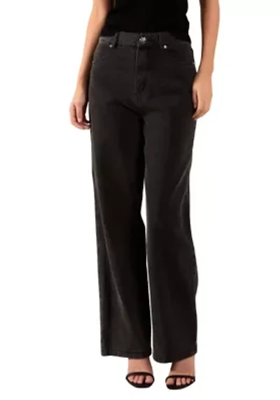 Wide Leg High Waisted Jeans