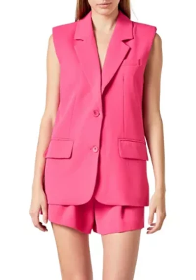 Oversize Vest Blazer