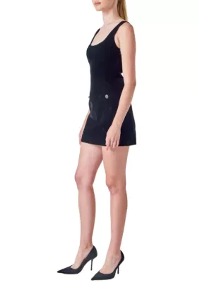 Velvet Mini Dress