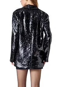 Sequin Oversized Jacket