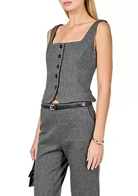 Stretch Knit Vest Top