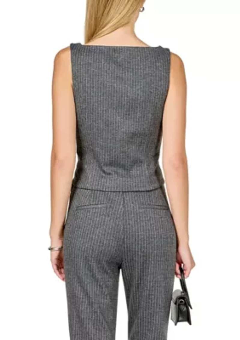 Stretch Knit Vest Top