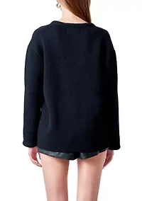 Floral Button Down Cardigan