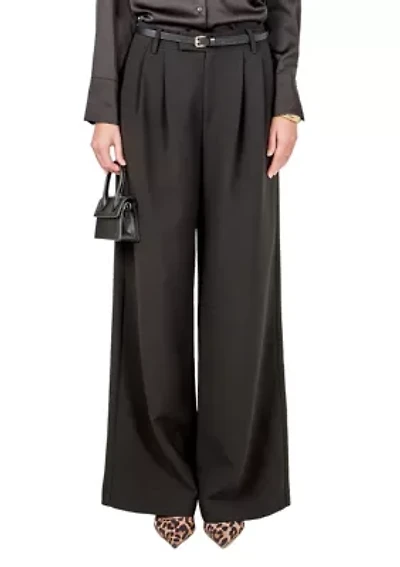 Pleated Wide Trousers