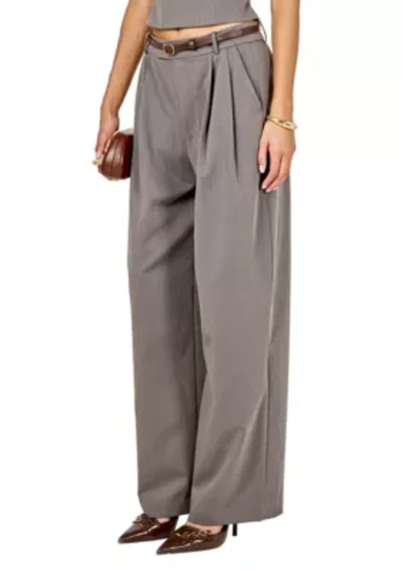 Relaxed Trouser with Pleats