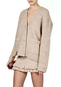 Fuzzy Oversized Cardigan