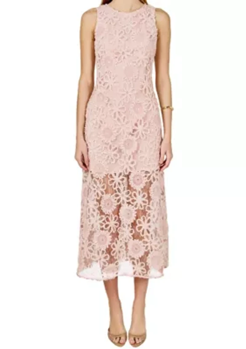 Lace Cami Maxi Dress