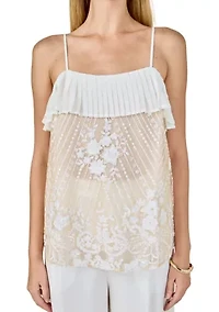 SEQUIN CAMI TOP