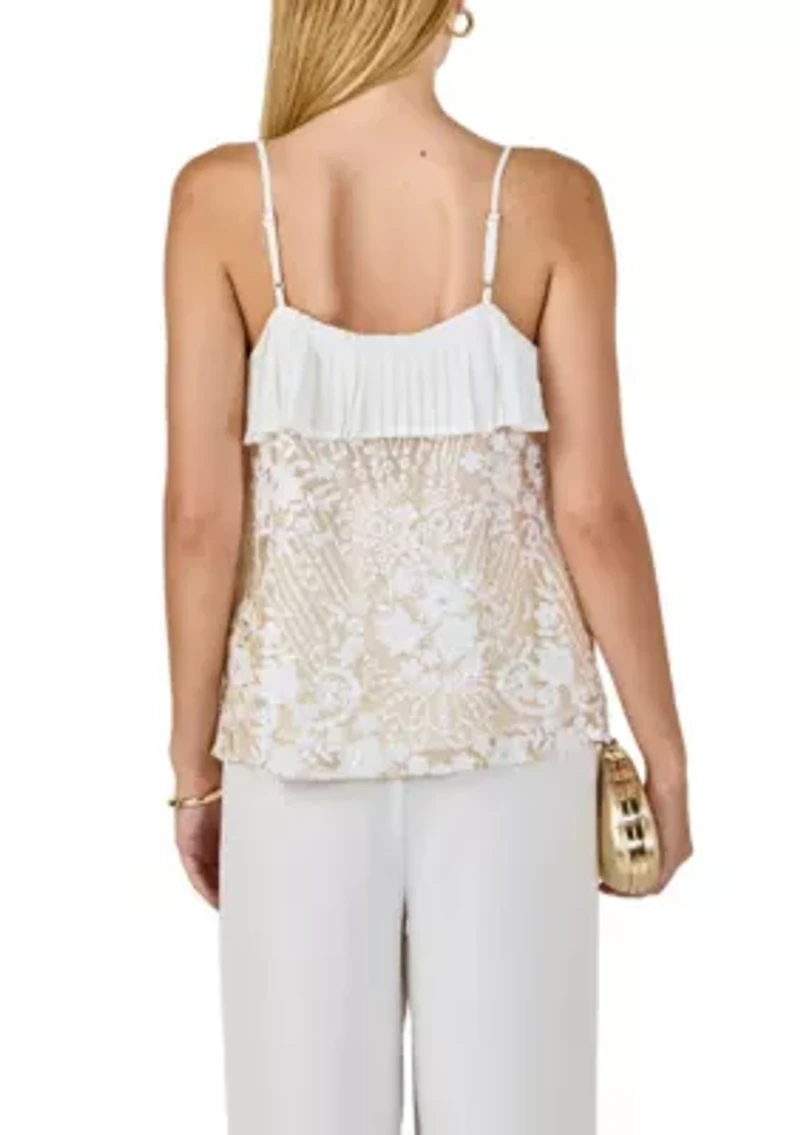 SEQUIN CAMI TOP