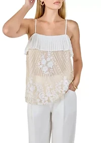 SEQUIN CAMI TOP