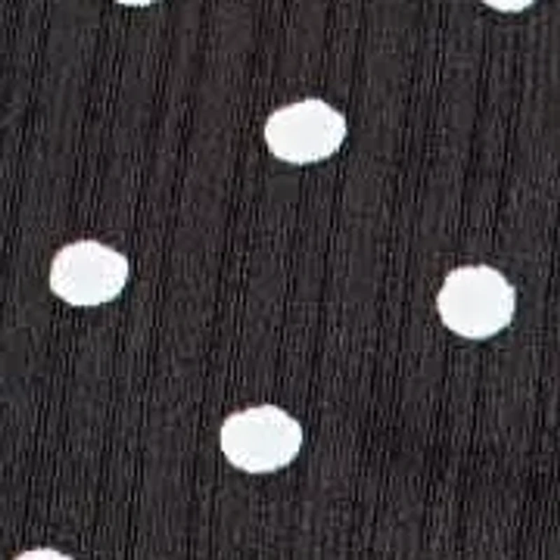 Asymmetrical Polka Dot Top