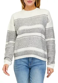 Women's Chevron Stripe Sweater