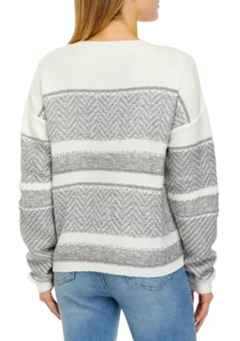Women's Chevron Stripe Sweater
