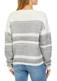 Women's Chevron Stripe Sweater